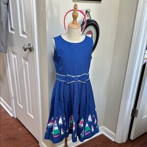 ⛵️Gymboree Duo: Sailboat Dress & Headband